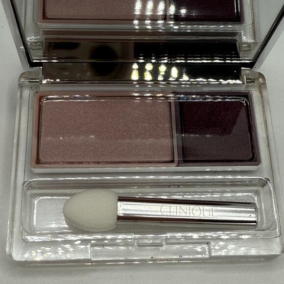 NEW Clinique All About Shadow Duo 20 JAMMIN Eye Shadow 0.05 oz Made in USA - Picture 4 of 4